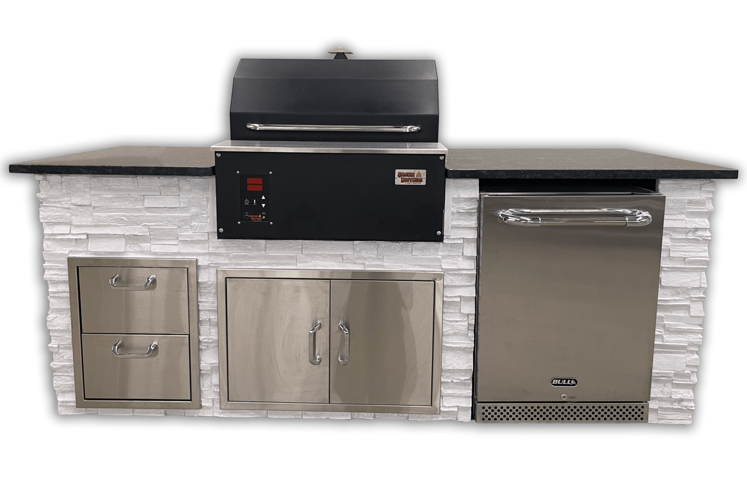 Backyard BBQ Grill Islands Smokin Brothers